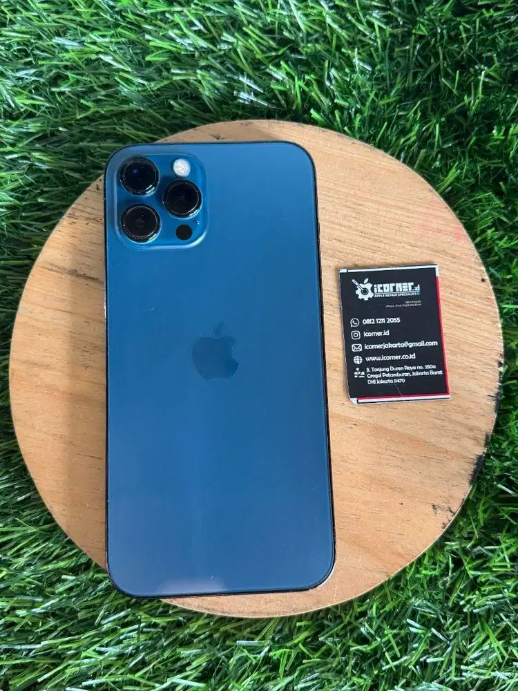 Phone 12 Pro Max 256 GB | Pacific Blue | All Operator | Original Bekas