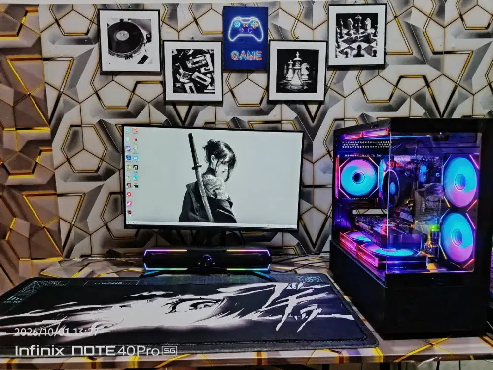 PC Ryzen 7 + RTX + Monitor 24inc 144Hz