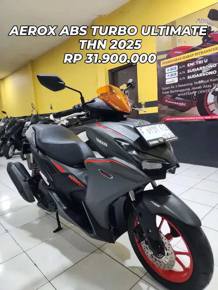 YAMAHA AEROX ABS TURBO ULTIMATE THN 2025