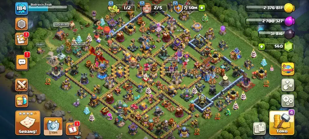 Coc th 18 semi max
