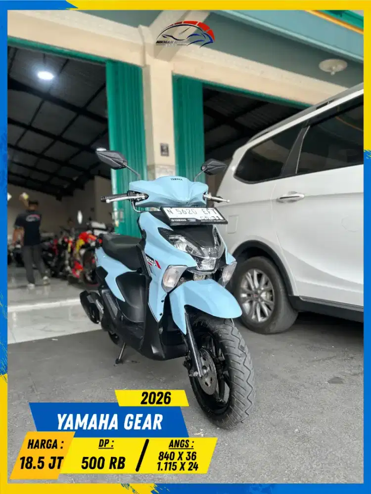 YAMAHA GEAR 2026 BEKAS RASA BARU BOSSKU HIKMAH MOTOR KEPUH MALANG