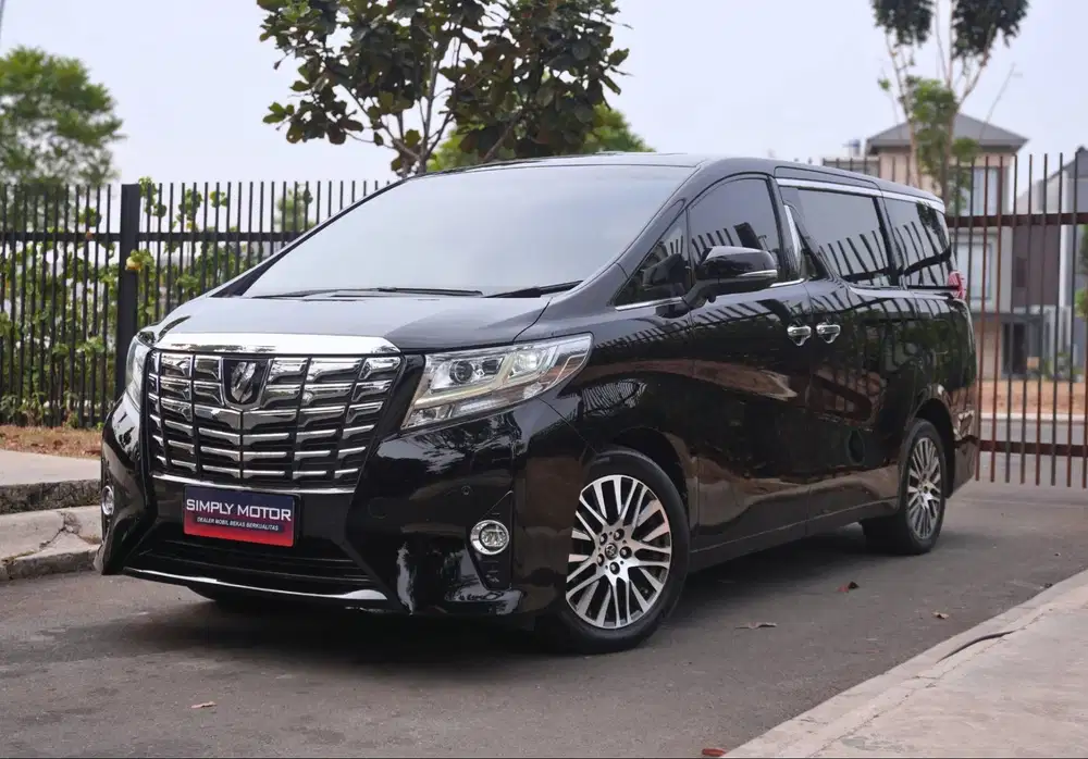 [TDP 0] TOYOTA ALPHARD 2.5 G AT 2017