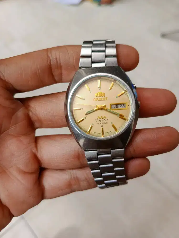 Jam Tangan Automatic Orient AAA Vintage Original
