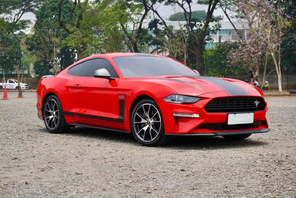 TANGAN PERTAMA ! LOW ODO ! RACE RED ! FORD MUSTANG ECOBOOST 2.3 2021