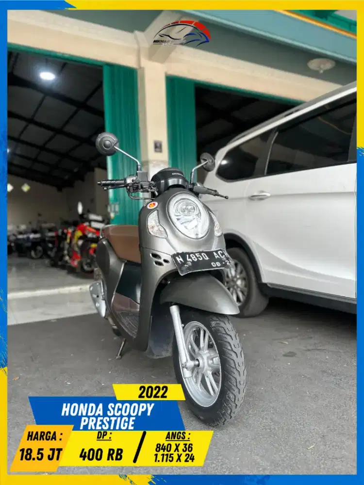 HONDA SCOOPY STYLISH 2022 CIAMIK MASZEHH HIKMAH MOTOR KEPUH MALANG