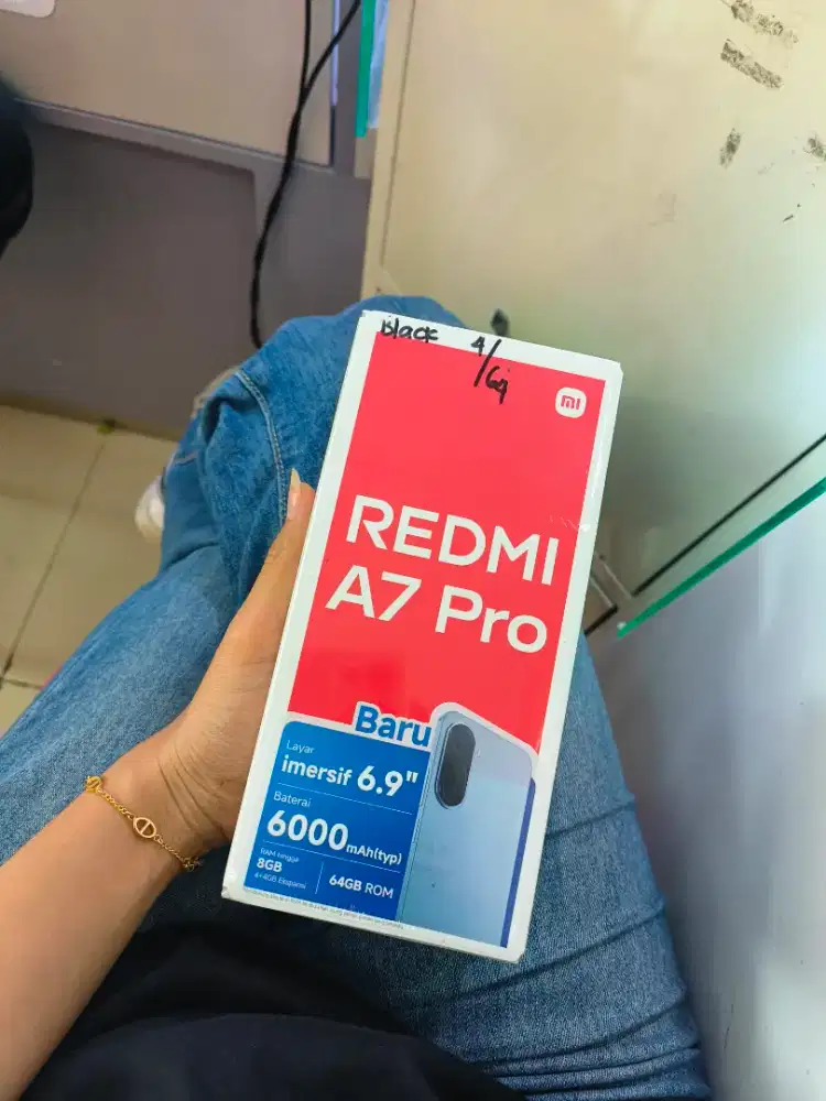 Redmi A7PRO 4/64 New Bergaransi Resmi 15Bulan TAM