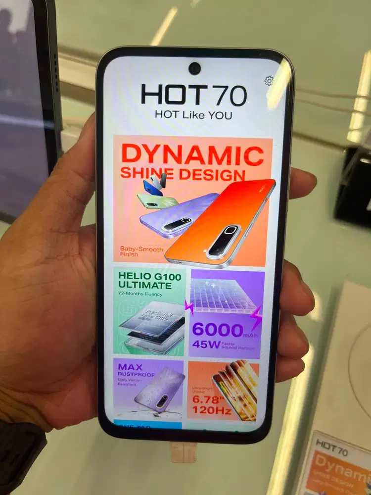 CICILAN INFINIX HOT 70 (4/128, 6/128, 6/256, 8/128)