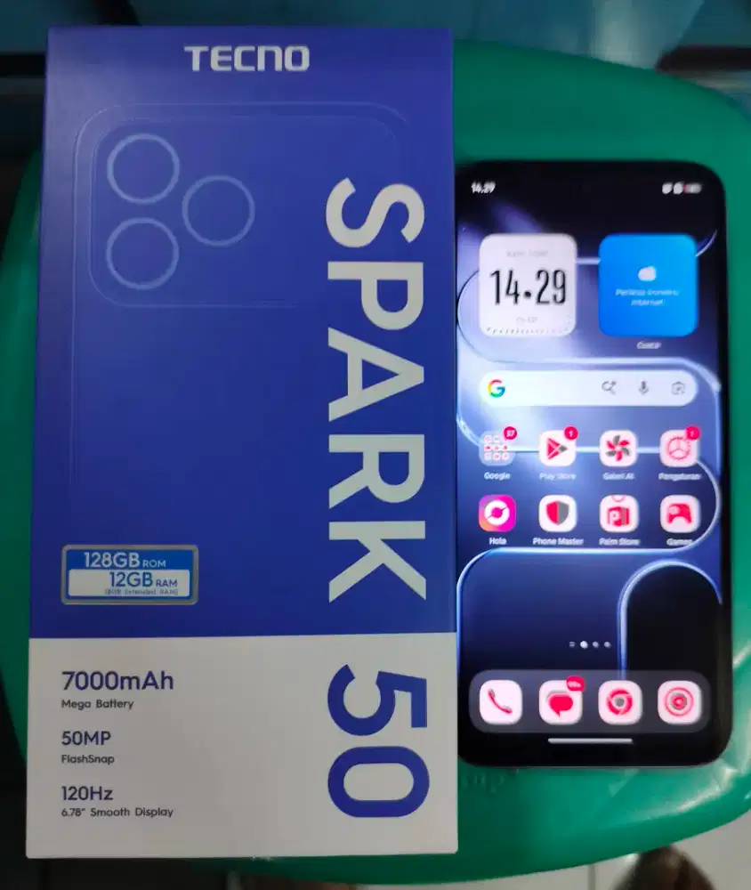 TECNO SPARK 50 4+4/128Gb HP+DUS AJA