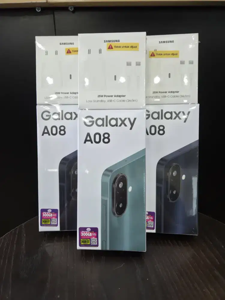 SAMSUNG GALAXY A08 4/128GB NEW FREE ADAPTOR 25W