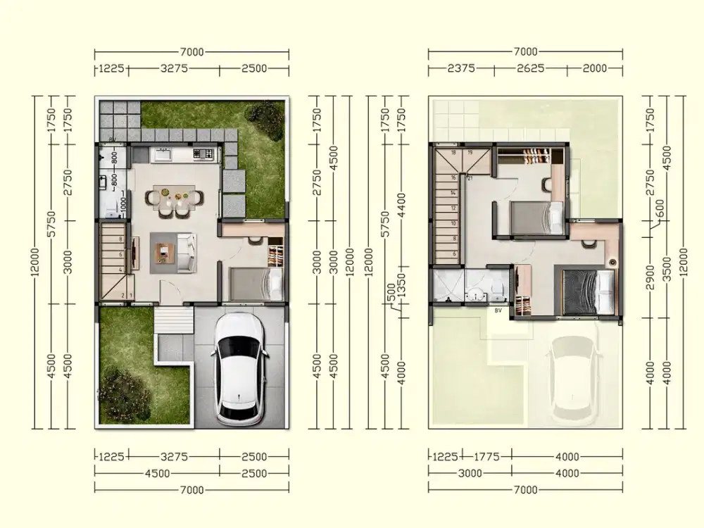 Dijual rumah di Terracotta III Bogor Raya Tipe 72/84