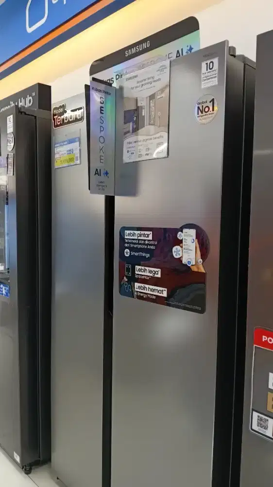 CICILAN KULKAS SAMSUNG REFRIGERATOR SIDE BY SIDE 583 L