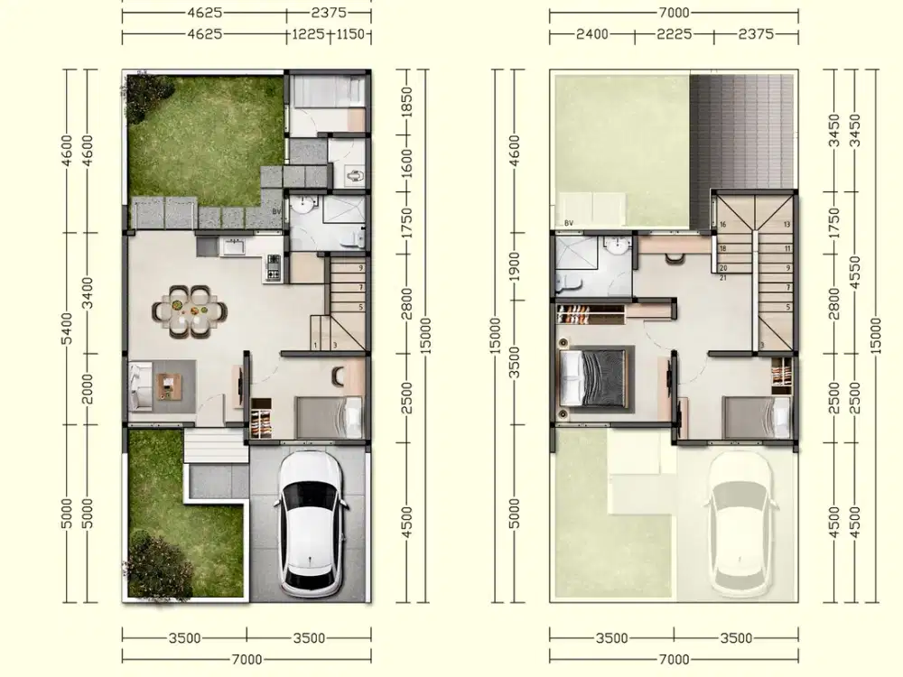 Dijual rumah di Terracotta III Bogor Raya Tipe 93/105
