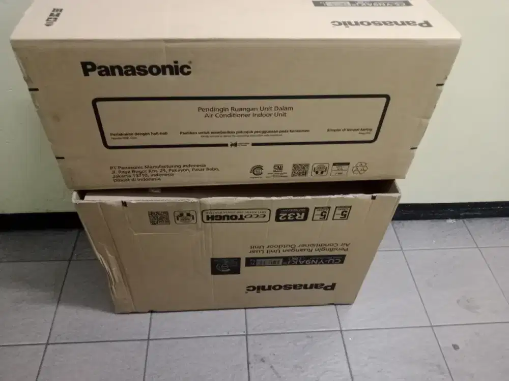 Jual kardus ac panasonic 1pk