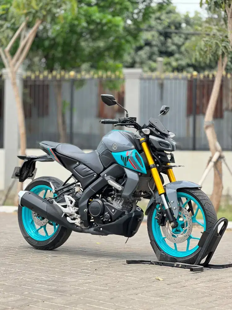 YAMAHA MT15 2022 GREY KM 4K PAJAK HIDUP SIAP RIDING