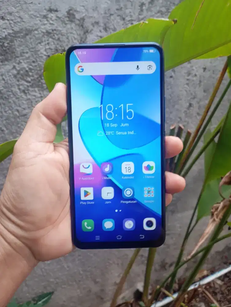 vivo v15 ram 6/128 kamera pop up bening