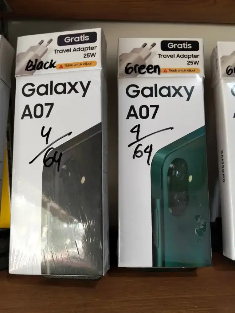 PROMO SAMSUNG A07 RAM 4/64 & 4/128GB