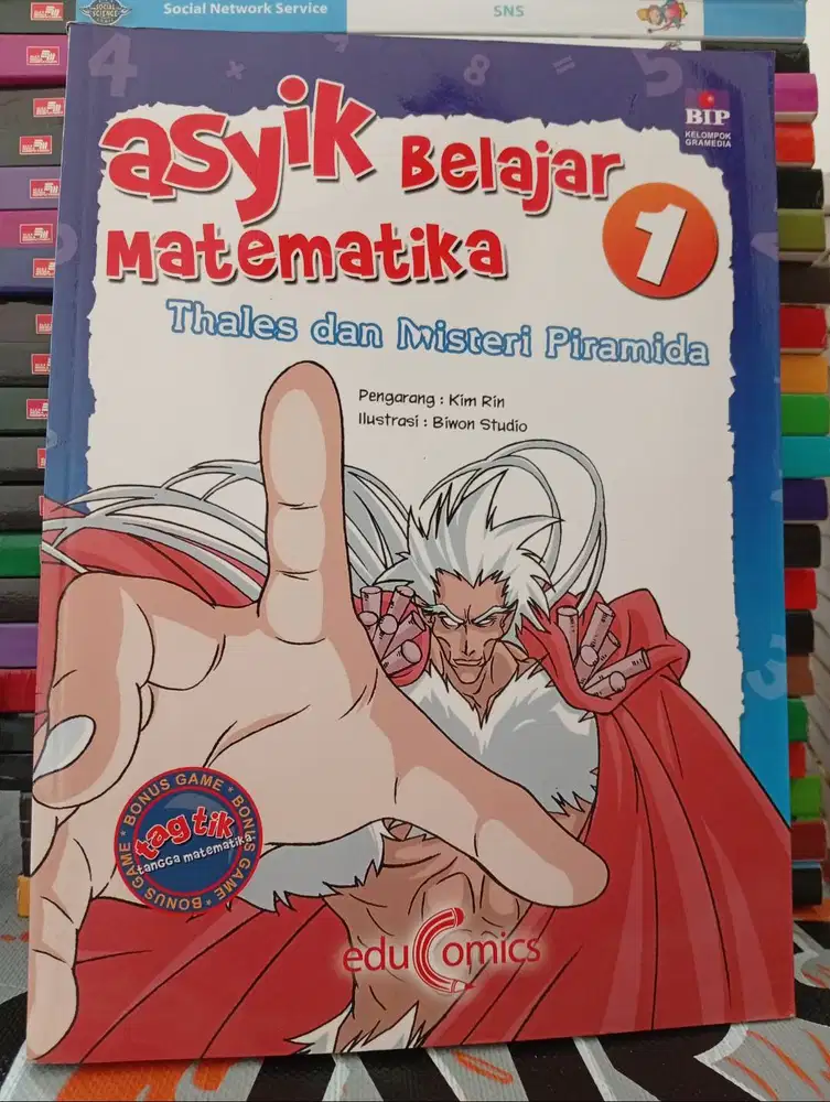 Komik Pengetahuan Asyik Belajar Matematika Edisi 1-8