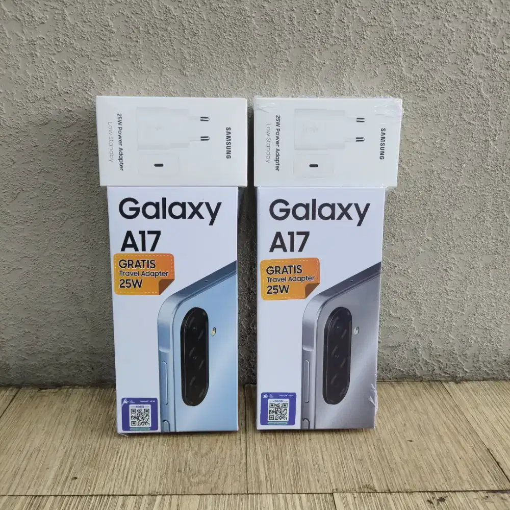 SAMSUNG GALAXY A17 8/256GB FREE ADAPTOR 25W !! 100% ORIGINAL