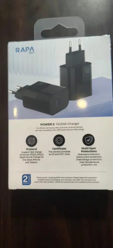 RAPATECH charger CH1060 20watt