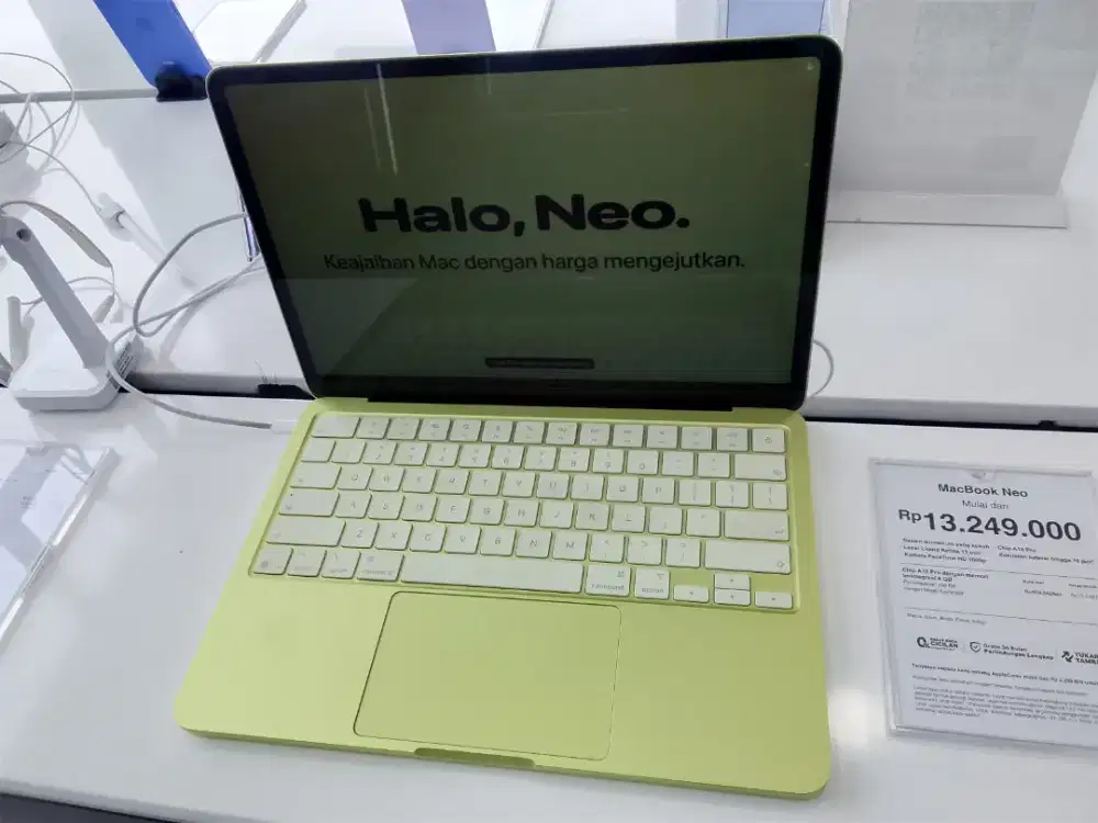 MACBOOK NEO dengan indodana