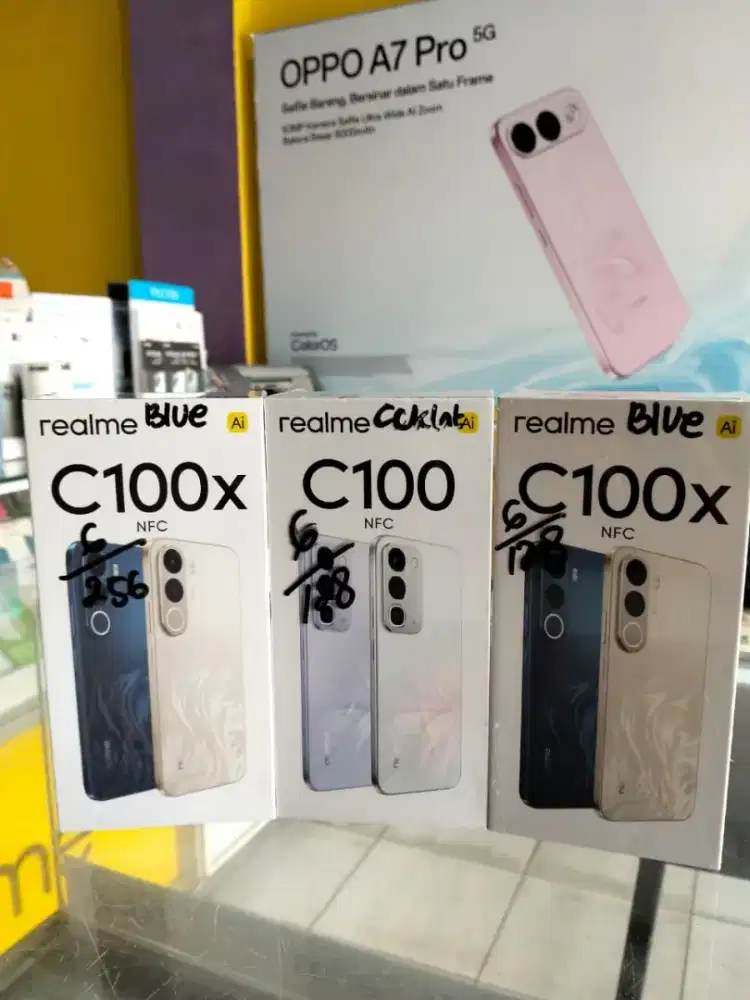 PROMO REALME C100 & C100X RAM 6/128GB & 6/256