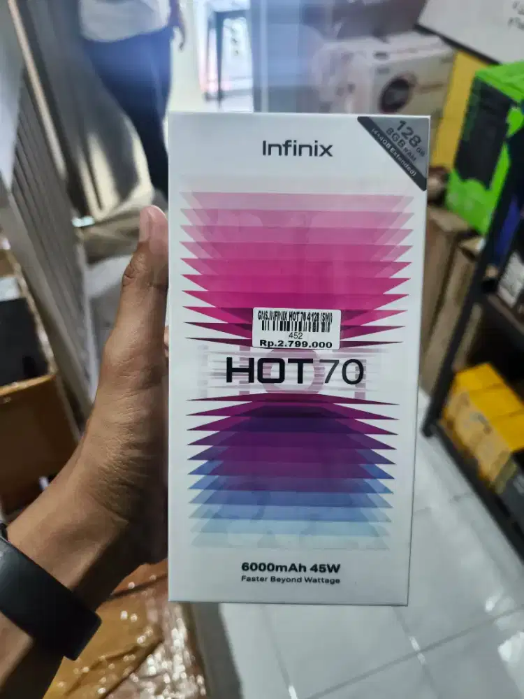INFINIX HOT 70 4/128 | ATLANTIS DAHSYAT