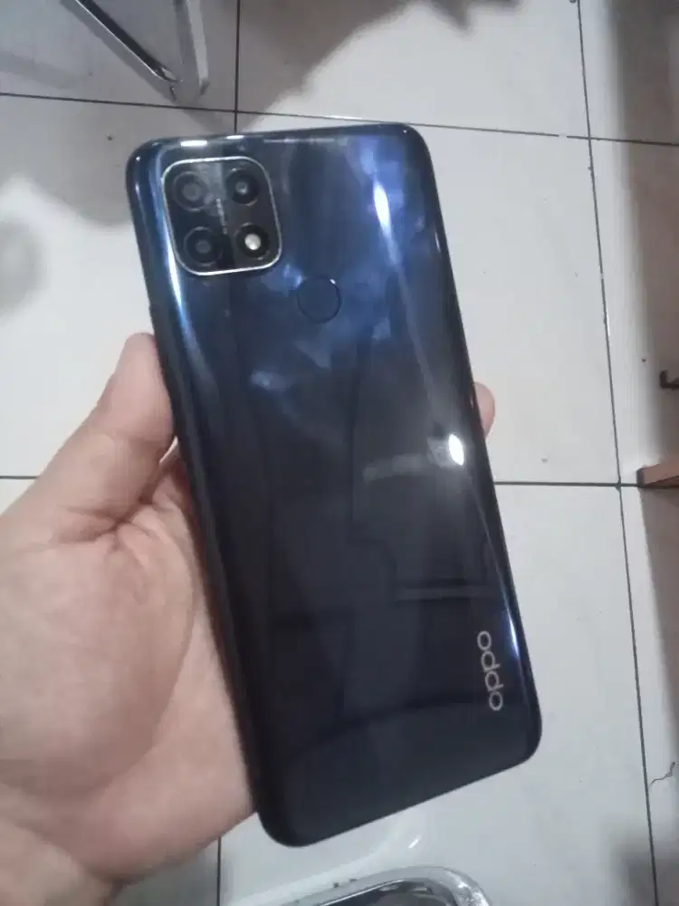 Oppo A15-Finger.Ram 3/32GB.4G.ORI #GOLDEN PONSEL