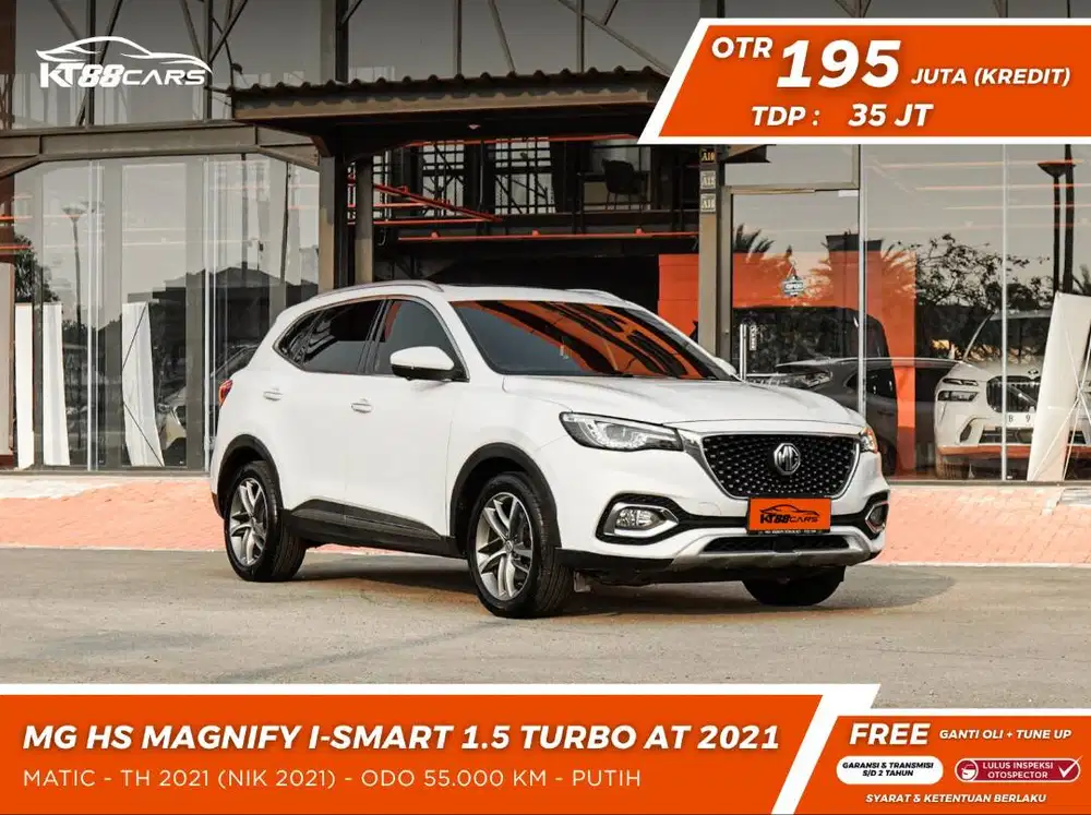 MG HS Magnify i smart turbo 1.5 2021 putih matic