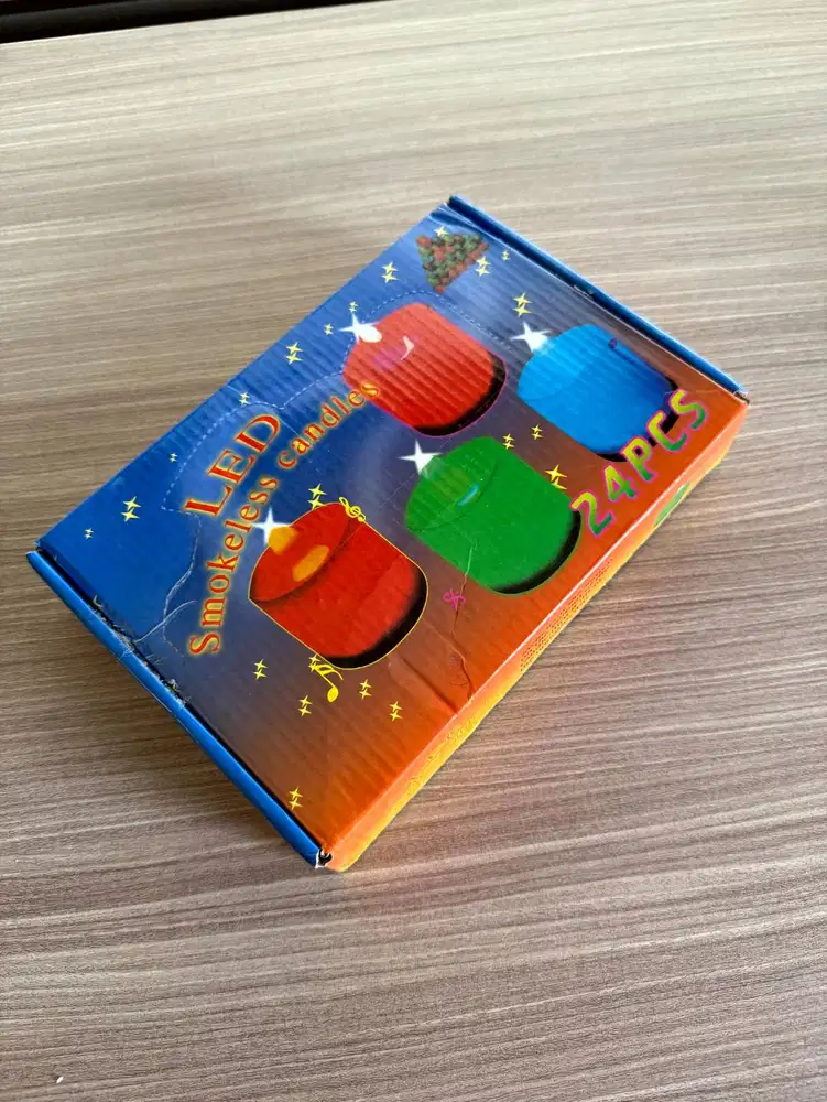 Lilin LED Tanpa Asap / LED Smokeless Candles 24 Pcs (Rp 30.000)