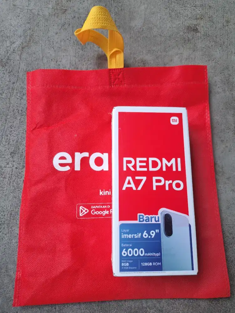 REDMI A7 PRO RAM 4/128 GB BARU !
-