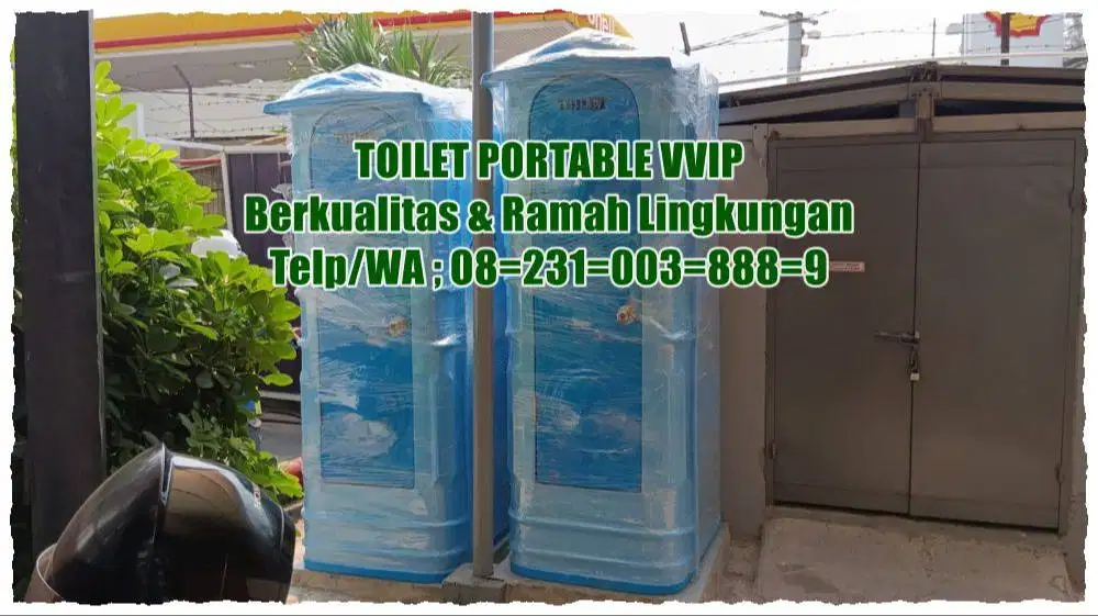 Toilet Portable,  Toilet Outdoor, WC Portable,Praktis Mudah Dipindahka