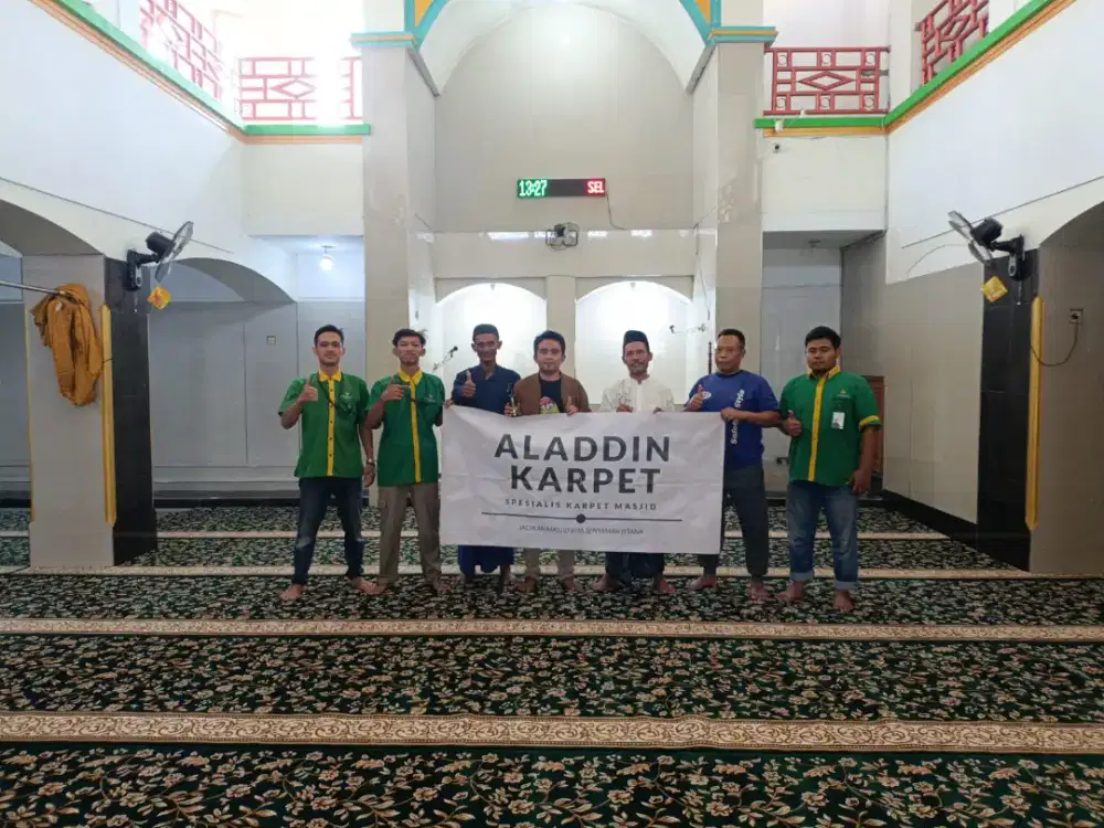 Karpet Masjid Tipe Super motif Bunga