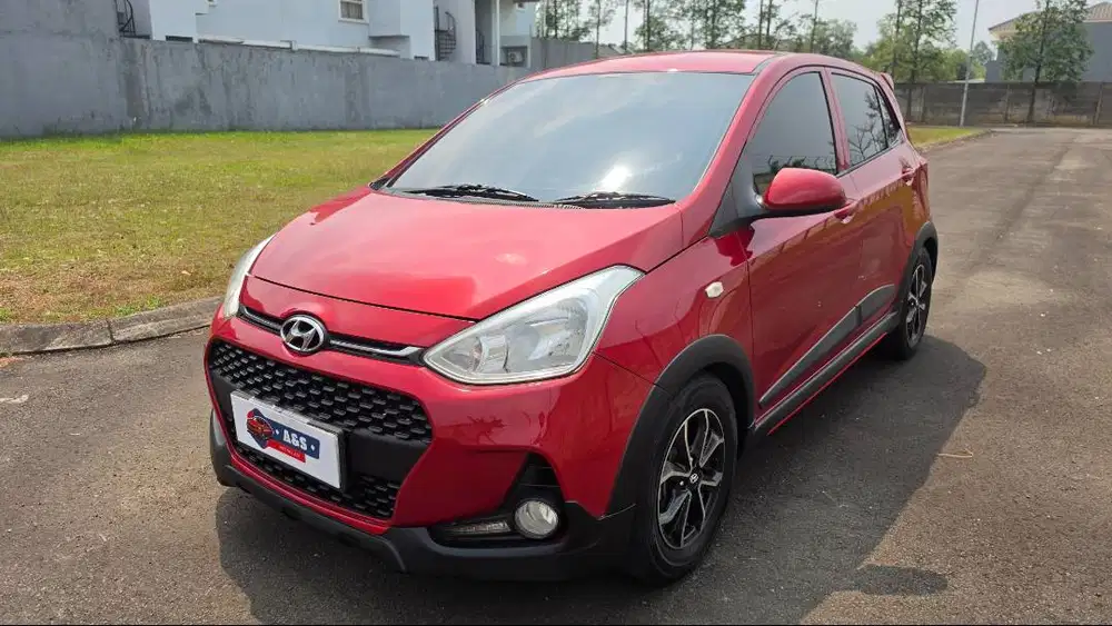 Hyundai Grand i10 X AT 2018 Grandi10 Merah KM49Rbuan NOLAKABANJR BRIO