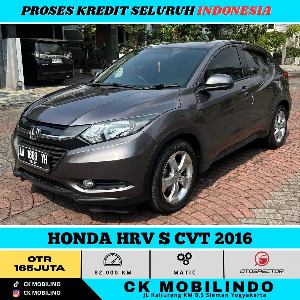 HONDA HRV S CVT 2016 SILVERSTONE PEMAKAIAN 2017 DP MINIM
