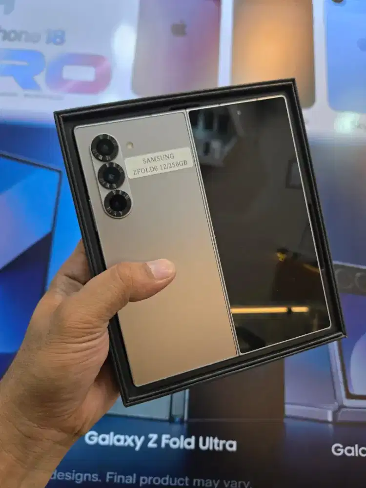 Samsung fold 6 2/256 minus layar dlm