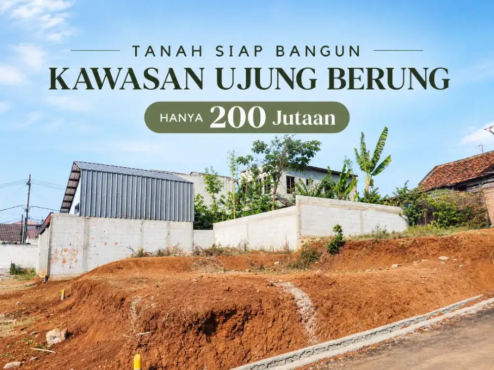 Dijual Tanah Siap Bangun, Ujung Berung, Kota Bandung