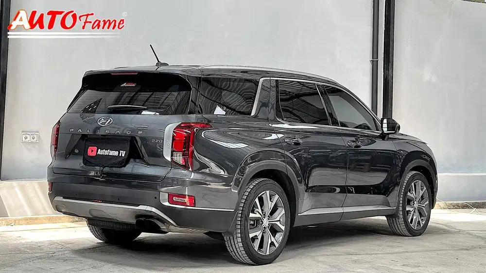 Hyundai Palisade Signature 2.2 CRD-i NIK 2021 Graphite Gray On Red