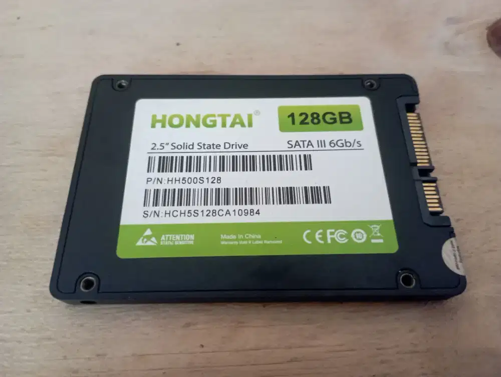 Jual Ssd 128gb, Sentinel 100, sudah ada windows 10