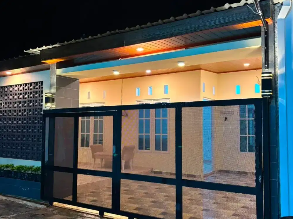 Rumah Asri Hadap Selatan 4 menit ke Pasar Nasakom, Lingkungan Friendly
