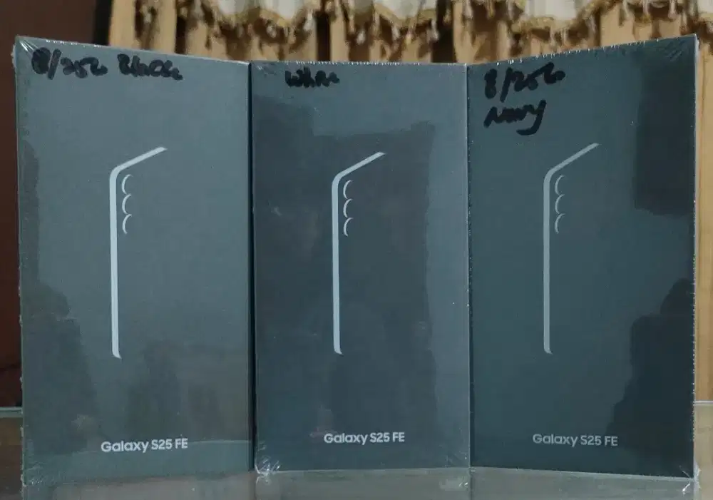 New Samsung Galaxy S25 FE Ram 8/256 GB Garansi Resmi 1 Tahun