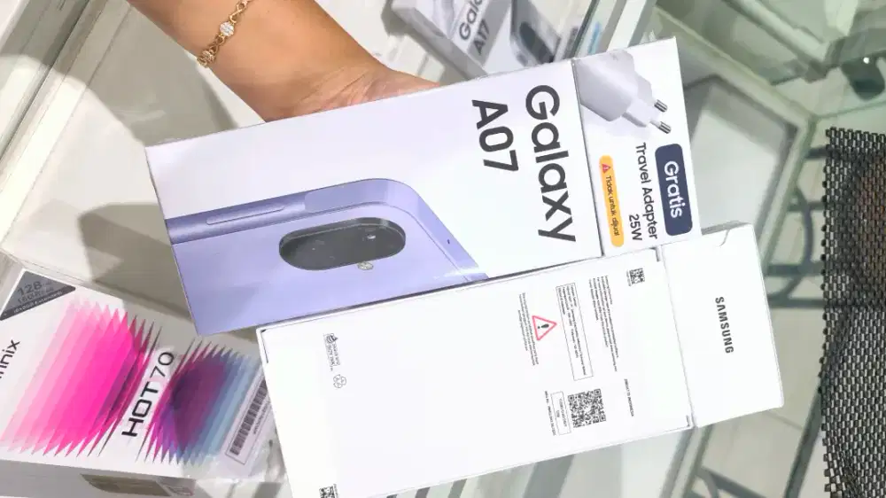 Samsung Galaxy A07 ram 4/64 New baru
