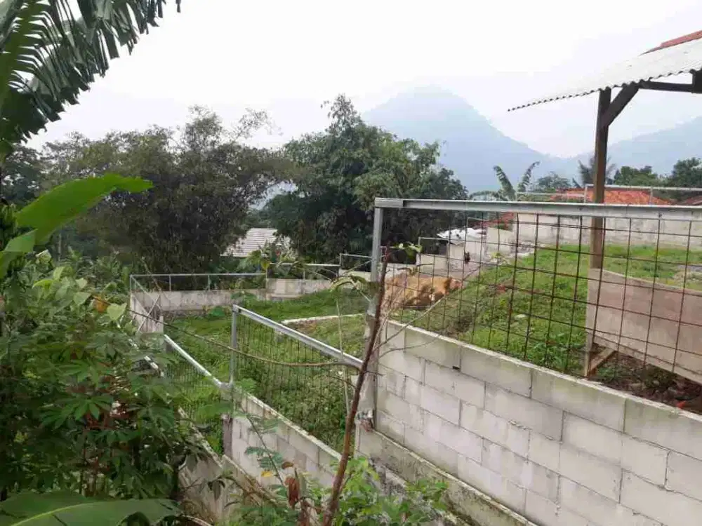 Dijual tanah SHM view gunung pancar