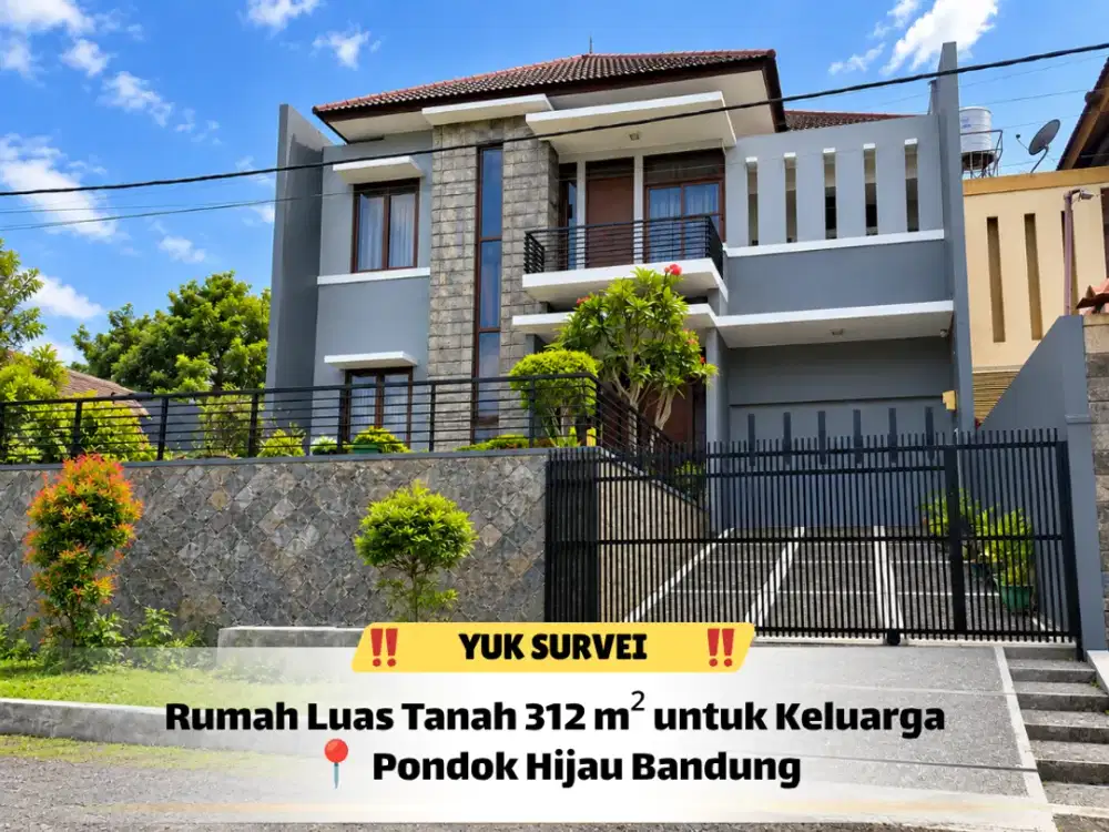 Rumah Pondok Hijau – LT 312 m², Nyaman untuk Keluarga