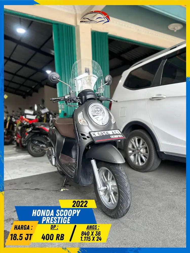 HONDA SCOOPY PRESTIGE 2022 SIAP ANGKUT MASZEHH HIKMAH MOTOR KEPUH