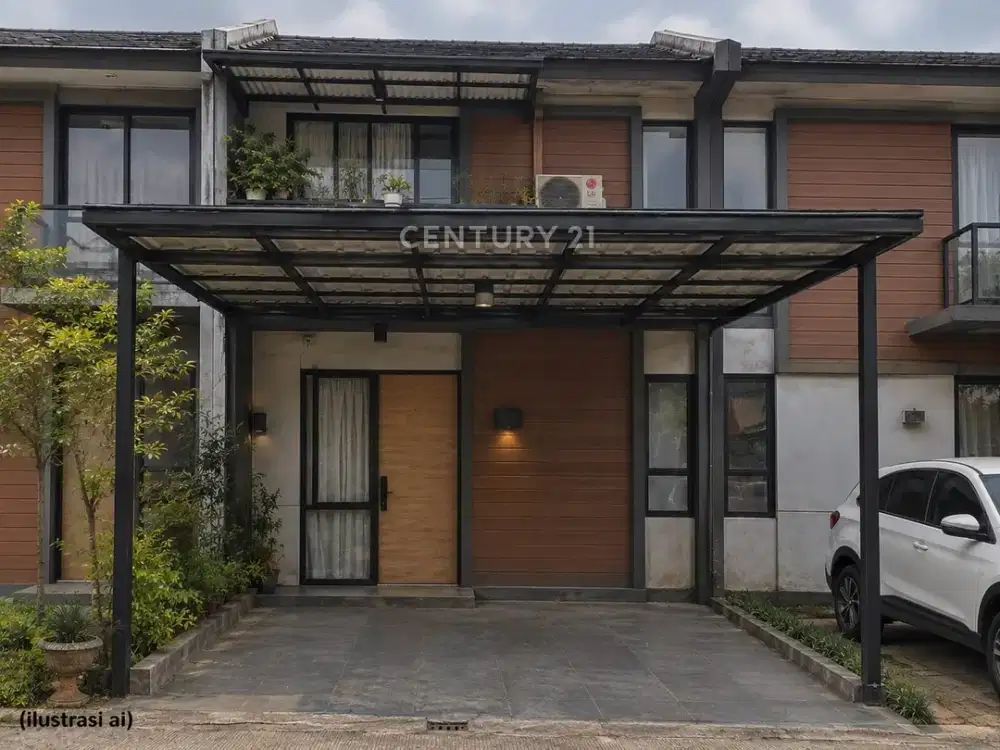 RUMAH 2 LANTAI SEMI FURNISHED DI CENDANA PEAK 2