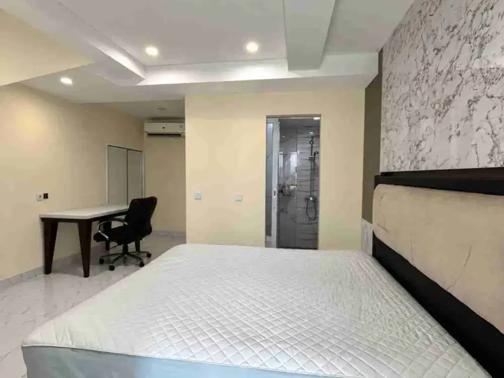 Disewakan Unit Apartemen SOHO Podomoro City Jakarta Barat Tipe Ebony Kondisi Furnished