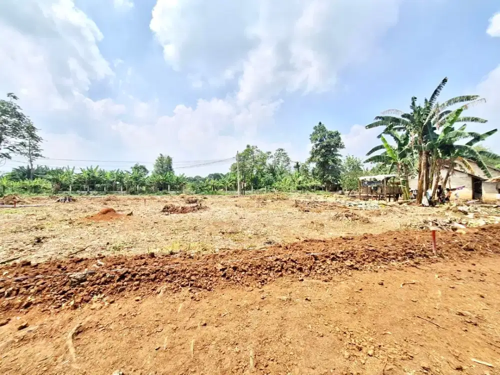 Kavling 100Jt-an, 19 Menit ICE BSD Lokasi Tepi Jalan Desa
