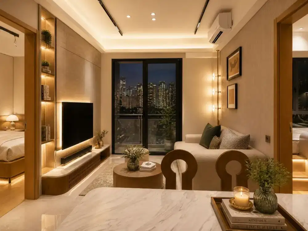 DIJUAL UNIT PREMIUM 2 BEDROOM 48 SQM CITY VIEW BSD | AKSES AEON |