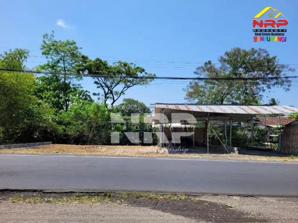 Dijual Tanah tepi jalan di Lemahbangdewo - Rogojampi