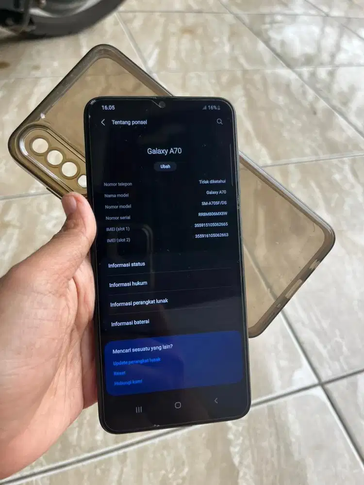 Jual samsung a70 ram 8/128